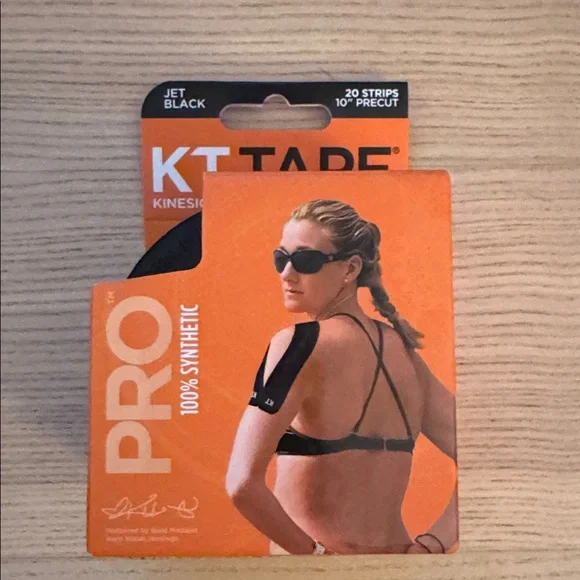 KT Tape Kinesiology Therapeutic Tape in Black - Picture 2 of 2